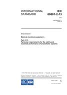 IEC 60601-2-13 Amd.1 Ed. 3.0 en:2006 IEC 60601-2-13 Amd.1 Ed. 3.0 en:2006