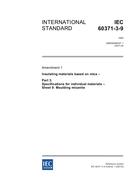IEC 60371-3-9 Amd.1 Ed. 1.0 en:2007 IEC 60371-3-9 Amd.1 Ed. 1.0 en:2007