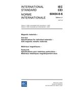IEC 60404-8-6 Ed. 2.1 b:2007 IEC 60404-8-6 Ed. 2.1 b:2007