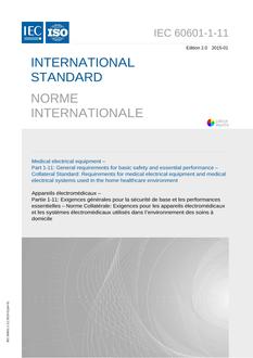 IEC 60601-1-11 Ed. 2.0 b:2015 IEC 60601-1-11 Ed. 2.0 b:2015