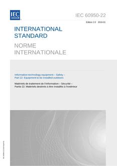 IEC 60950-22 Ed. 2.0 b IEC 60950-22 Ed. 2.0 b