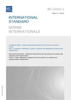 IEC 61511-1 Ed. 2.0 b:2016 IEC 61511-1 Ed. 2.0 b:2016