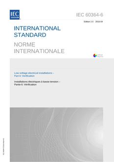 IEC 60364-6 Ed. 2.0 b IEC 60364-6 Ed. 2.0 b