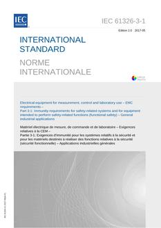 IEC 61326-3-1 Ed. 2.0 b IEC 61326-3-1 Ed. 2.0 b