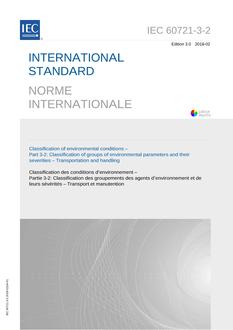 IEC 60721-3-2 Ed. 3.0 b IEC 60721-3-2 Ed. 3.0 b