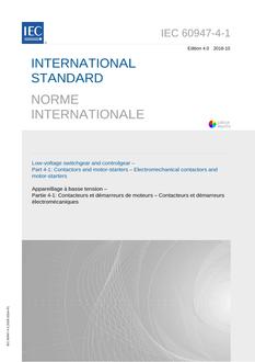 IEC 60947-4-1 Ed. 4.0 b IEC 60947-4-1 Ed. 4.0 b