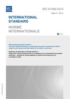 IEC 61400-25-6 Ed. 2.0 b IEC 61400-25-6 Ed. 2.0 b