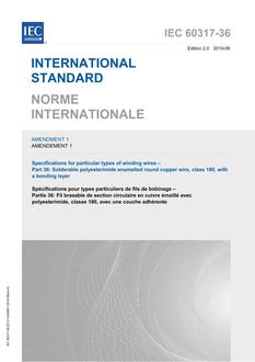 IEC 60317-36 Amd.1 Ed. 2.0 b:2019