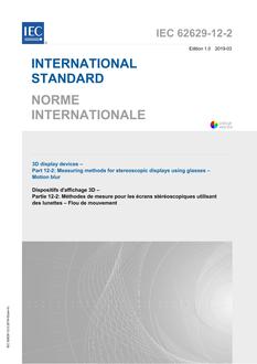 IEC 62629-12-2 Ed. 1.0 b IEC 62629-12-2 Ed. 1.0 b
