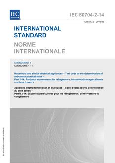 IEC 60704-2-14 Amd.1 Ed. 2.0 b:2019 IEC 60704-2-14 Amd.1 Ed. 2.0 b:2019