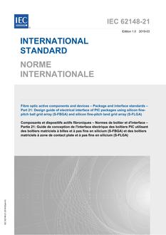 IEC 62148-21 Ed. 1.0 b:2019 IEC 62148-21 Ed. 1.0 b:2019