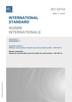 IEC 62734 Amd.1 Ed. 1.0 b:2019 IEC 62734 Amd.1 Ed. 1.0 b:2019