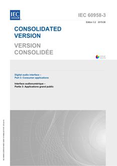 IEC 60958-3 Ed. 3.2 b:2015 IEC 60958-3 Ed. 3.2 b:2015