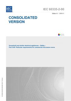 IEC 60335-2-90 Ed. 4.1 en:2019 IEC 60335-2-90 Ed. 4.1 en:2019
