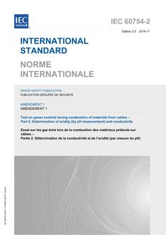 IEC 60754-2 Amd.1 Ed. 2.0 b:2019 IEC 60754-2 Amd.1 Ed. 2.0 b:2019
