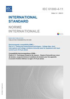 IEC 61000-4-11 Ed. 3.0 b IEC 61000-4-11 Ed. 3.0 b