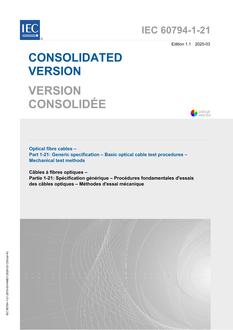 IEC 60794-1-21 Ed. 1.1 b IEC 60794-1-21 Ed. 1.1 b