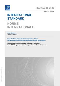 IEC 60335-2-35 Amd.2 Ed. 5.0 b:2020