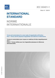 IEC 60401-1 Ed. 2.0 b IEC 60401-1 Ed. 2.0 b