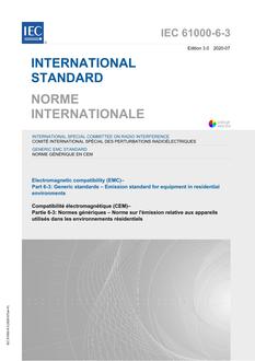 IEC 61000-6-3 Ed. 3.0 b IEC 61000-6-3 Ed. 3.0 b
