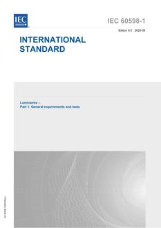 IEC 60598-1 Ed. 9.0 en:2020 IEC 60598-1 Ed. 9.0 en:2020