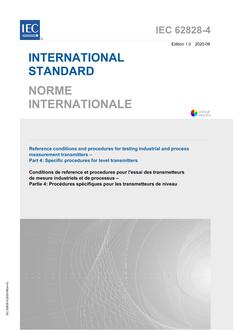 IEC 62828-4 Ed. 1.0 b IEC 62828-4 Ed. 1.0 b