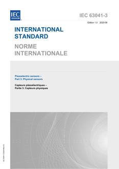 IEC 63041-3 Ed. 1.0 b IEC 63041-3 Ed. 1.0 b