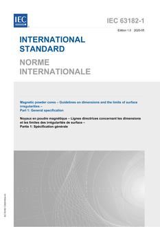 IEC 63182-1 Ed. 1.0 b IEC 63182-1 Ed. 1.0 b