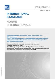 IEC 61326-2-1 Ed. 3.0 b IEC 61326-2-1 Ed. 3.0 b
