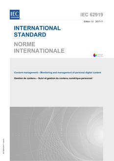 IEC 62919 Ed. 1.0 b IEC 62919 Ed. 1.0 b