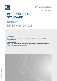 IEC 60793-2-40 Ed. 5.0 b IEC 60793-2-40 Ed. 5.0 b