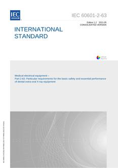 IEC 60601-2-63 Ed. 1.2 en:2021 IEC 60601-2-63 Ed. 1.2 en:2021