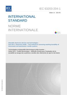 IEC 63203-204-1 Ed. 1.0 b IEC 63203-204-1 Ed. 1.0 b