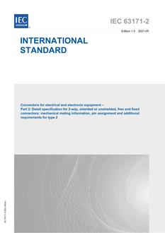 IEC 63171-2 Ed. 1.0 en IEC 63171-2 Ed. 1.0 en