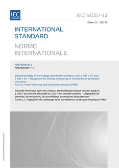 IEC 61557-12 Amd.1 Ed. 2.0 b:2021 IEC 61557-12 Amd.1 Ed. 2.0 b:2021