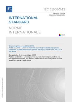 IEC 61000-3-12 Ed. 2.1 b IEC 61000-3-12 Ed. 2.1 b