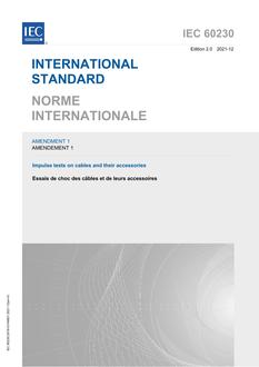 IEC 60230 Amd.1 Ed. 2.0 b:2021