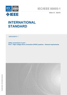 IEC /IEEE 80005-1 Amd. 1 Ed. 2.0 en:2022