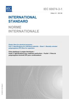 IEC 60674-3-1 Ed. 2.0 b IEC 60674-3-1 Ed. 2.0 b