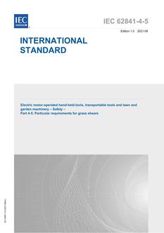 IEC 62841-4-5 Ed. 1.0 en