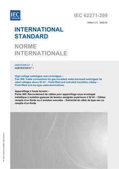 IEC 62271-209 Amd. 1 Ed. 2.0 b:2022 IEC 62271-209 Amd. 1 Ed. 2.0 b:2022