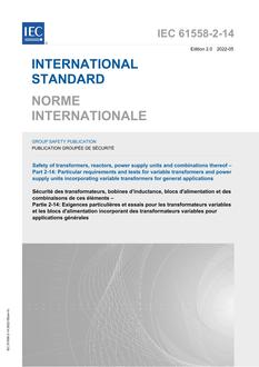 IEC 61558-2-14 Ed. 2.0 b