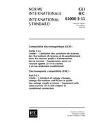 IEC 61000-3-11 Ed. 1.0 b:2000 IEC 61000-3-11 Ed. 1.0 b:2000