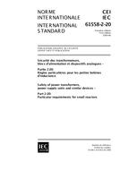 IEC 61558-2-20 Ed. 1.0 b:2000 IEC 61558-2-20 Ed. 1.0 b:2000
