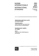 IEC 60478-4 Ed. 1.0 b IEC 60478-4 Ed. 1.0 b