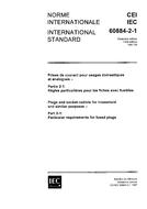 IEC 60884-2-1 Ed. 1.0 b:1987 IEC 60884-2-1 Ed. 1.0 b:1987