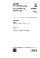 IEC 60645-2 Ed. 1.0 b IEC 60645-2 Ed. 1.0 b