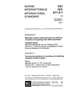 IEC 60811-3-1 Amd.1 Ed. 1.0 b:1994 IEC 60811-3-1 Amd.1 Ed. 1.0 b:1994