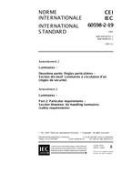 IEC 60598-2-19 Amd.2 Ed. 1.0 b:1997 IEC 60598-2-19 Amd.2 Ed. 1.0 b:1997