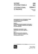 IEC 61334-4-1 Ed. 1.0 b IEC 61334-4-1 Ed. 1.0 b